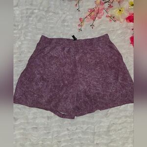 Lululemon Purple Tie-Dye Shorts